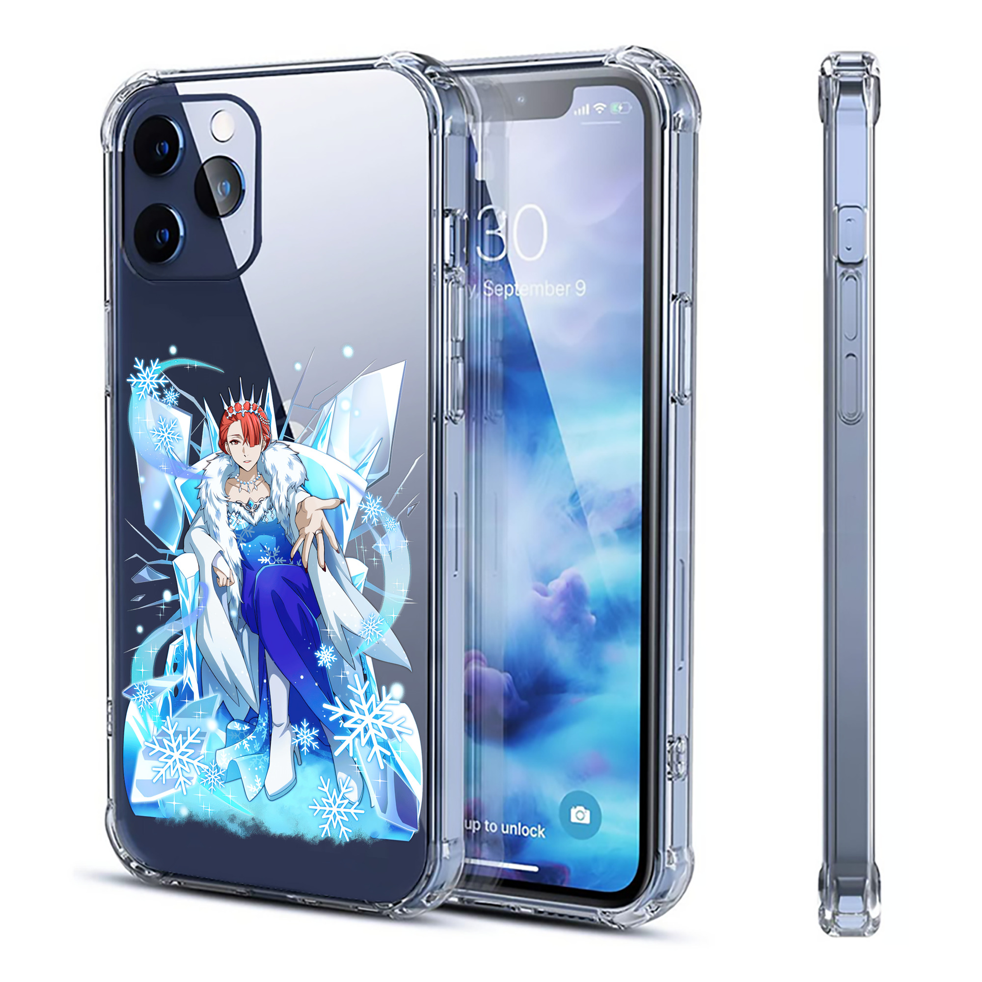 （画像用） 文豪ストレイドッグス Bungo Stray Dogs 【iPhone 12シリーズ対応】透明スマホケース（クリアソフトケース）